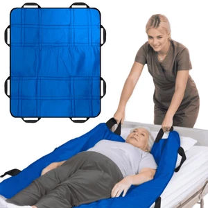 Sábana de transferencia de 3 capas cómoda posicionamiento cama almohadilla con asas 48"x40" - Imagen 1 de 11