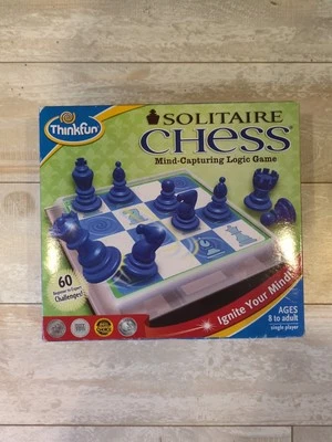 Thinkfun 2010 Solitaire Chess Strategic Skill Building - NEW & FACTORY SEALED! - Image 1 of 2