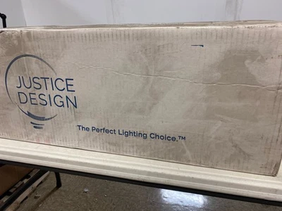 Luz de tocador LED Justice Aero FSN-8703 con cortinas con semillas - níquel cepillado Foto 1 de 2