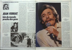 Magazine rare INTIMITE 1982: JEAN FERRAT_ROGER GICQUEL - Picture 1 of 2