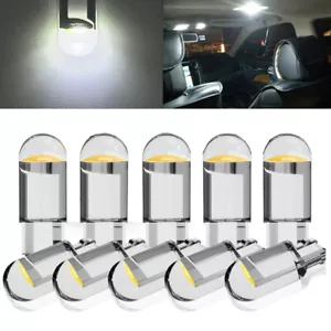 10 piezas Blanco LED T10 194 168 W5W Mapa interior del automóvil Bombilla - Imagen 1 de 12