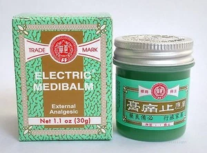 Fei Fah Electric Medibalm External Analgesic 1.1oz(30g) 新加坡制造 惠华万应止痛膏 1.1盎士(30克) - Picture 1 of 8