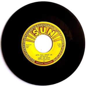 JERRY LEE LEWIS -Talk about Us / The Ballad of Billy Joe - Vinyl 45rpm 1959 Rare - Imagen 1 de 2