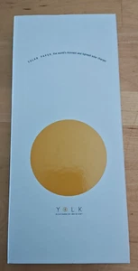 Yolk Solar Charger Paper Black World's Thinnest & Lightest Portable Solar NIB - Picture 1 of 10
