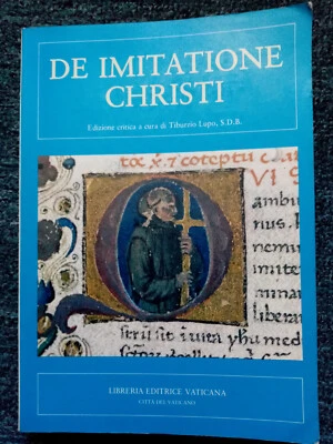 De Imitatione Christi - Latin version with notes in Italian by Tiburzio Lupo - Image 1 of 4