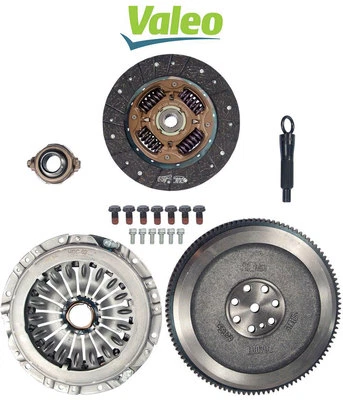 KIT EMBRAGUE VALEO con VOLANTE SÓLIDO para HYUNDAI SANTA FE SONATA 2.4L KIA OPTIMA Foto 1 de 4