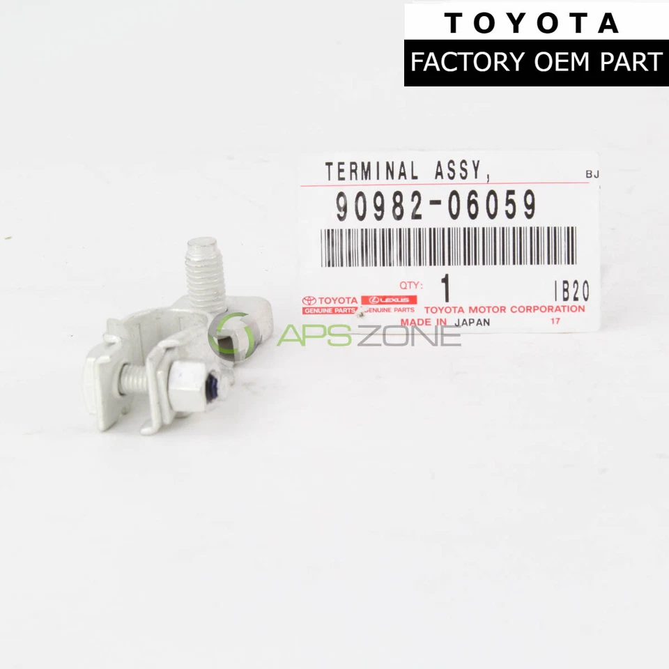 GENUINE TOYOTA 4RUNNER SCION XD LEXUS NEGATIVE BATTERY TERMINAL OEM 90982-06059 - Image 1 of 1