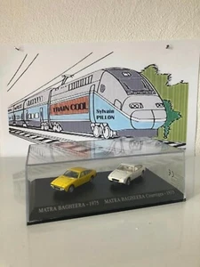 COFFRET DUO ATLAS MATRA BAGHEERA 1975 COURREGES ECHELLE HO 1/87 - Imagen 1 de 1