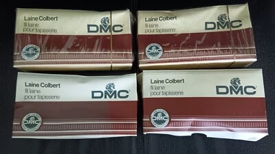 4 x cajas (40 piezas en total) LAINE COLBERT WOOL DMC terracota oscura 486/7127 Foto 1 de 3