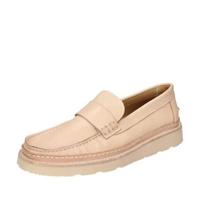 Chaussures homme MOMA 42 EU mocassins beige cuir EX674-42 - Photo 1 sur 5