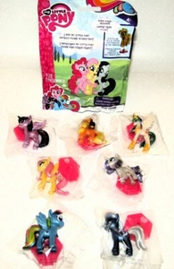 2016 MY LITTLE PONY MINI METALLIC FIGURE LOT OF (7) Trixie Rarity & More New - Picture 1 of 2