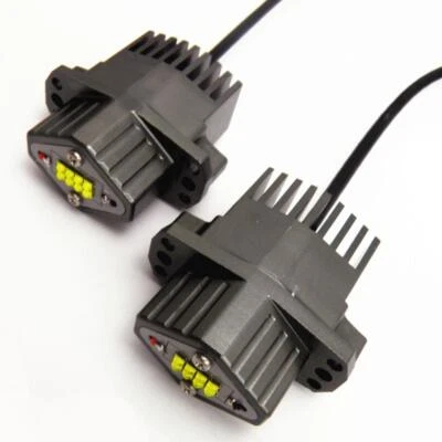 BMW E90 E91 05-08 (Pre-LCI) 80W CREE Angel Eyes H10W LED Bulb Sidelight Marker - Image 1 of 4