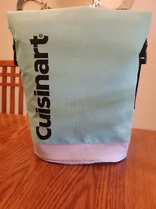 CUISINART-ROLLTOP BACKPACK-COOLER-TURQUOISE-HOLDS 30-12 OZ. CANS-NEW!! - Picture 1 of 10