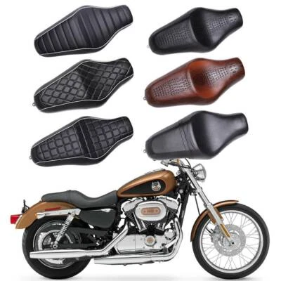 Двухместное водительское пассажирское сиденье для Harley Sportster 1200 на заказ 2010-2016 XL883 США - Изображение 1 из 4