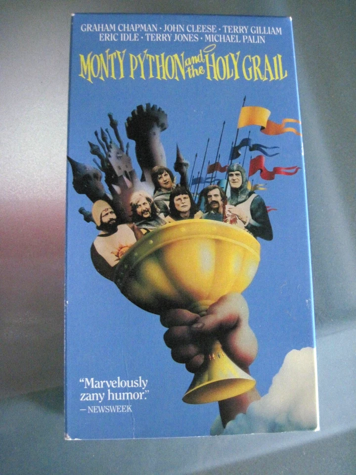 Monty Python and the Holy Grail Movie VHS Tape - Image 1 of 1