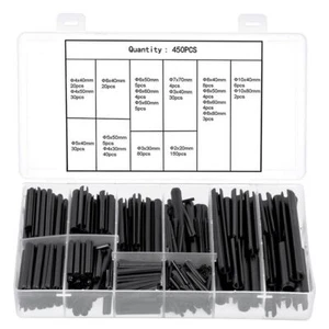 450 teilig Spannstift Hohlsplinte Hohlspannstifte Federstifte Spannhülsen Splint - Bild 1 von 9