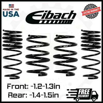 KIT de resortes rebajadores delanteros y traseros Eibach Pro | Se adapta a Dodge Charger 2011-2024 Foto 1 de 2