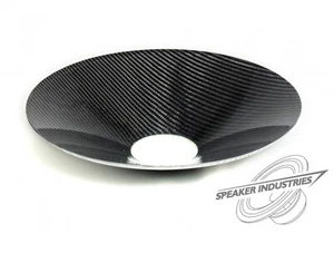 15 inch Carbon Fiber Subwoofer Cone 3" VCID - Picture 1 of 1