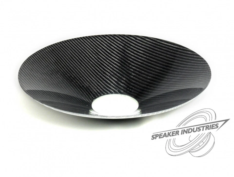 Cono de subwoofer de fibra de carbono de 15 pulgadas 3" VCID Foto 1 de 1