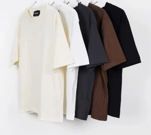 Oversized T-Shirt Unisex – Brand New Minimalist Streetwear Tee Loose Fit - Picture 1 of 12