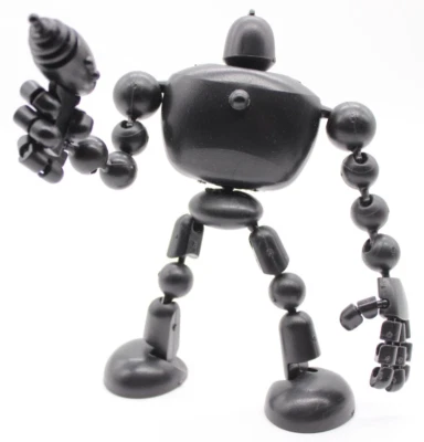 Stikfas Mechanica Segmented Robot Action Figure AFK8 Hasbro - Image 1 of 4