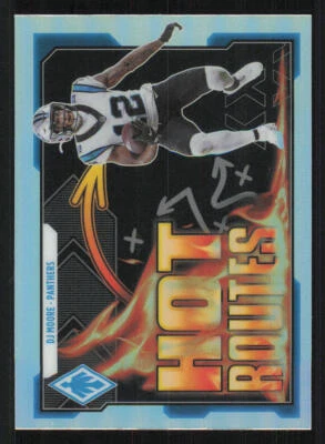 2021 Panini Phoenix Hot Routes #17 D.J. Moore - Image 1 of 2