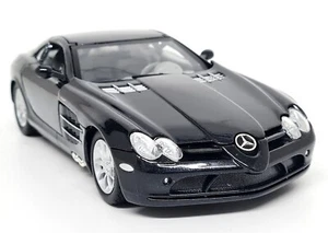 Motormax 1/24 McLaren Mercedes SLR Black Supercar Diecast Model Car - Picture 1 of 7
