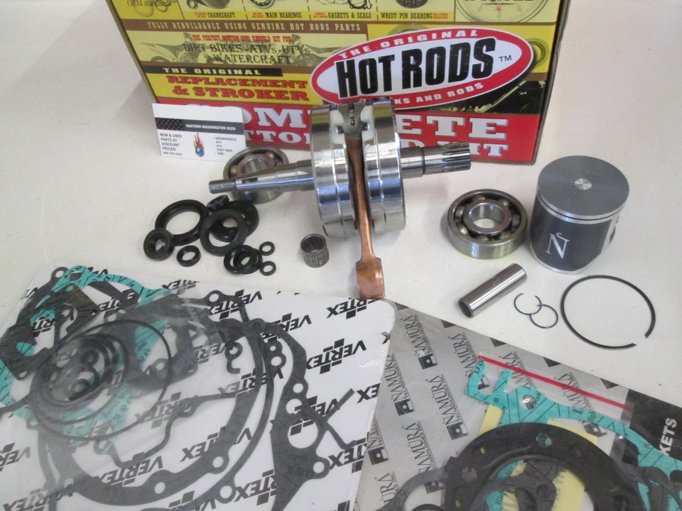 KAWASAKI KX 80 ENGINE REBUILD CRANKSHAFT, PISTON, GASKETS 1998-2000 - Изображение 1 из 1