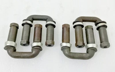 FITS JEEP WILLYS MB GPW CJ2A CJ3A CJ3B 1941 - 1971 重型 U SHACKLE 套件 — 第 1/4 张图片