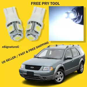 Paquete de 9 luces interiores LED blancas para Ford Freestyle 2005-2007 + herramienta de palanca - Imagen 1 de 6