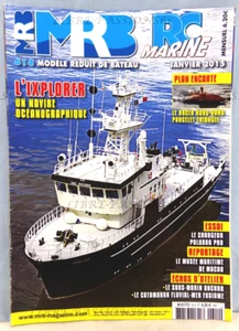 MAGAZINE MRB, RC MARINE, N°614, JANVIER 2015, PLAN ENCARTÉ "PONCELET TRIANGLE" - Picture 1 of 13