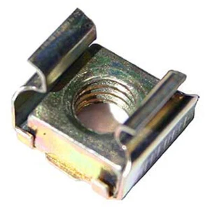 Käfigmutter M6, galvanisch verzinkt, Materialstärke 0,7 - 1,6 mm (Pack à 100 - Bild 1 von 1