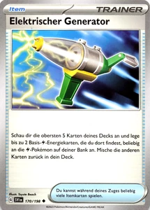 Pokemon Karte Elektrischer Generator SVI 170/198 Karmesin und Purpur NM Rare DE - Bild 1 von 1