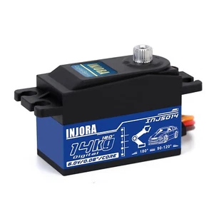 INJORA RC Digital Servo 14kg Low Profile Servo Metal Digital Core High Torque... - Picture 1 of 12