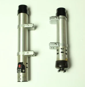 2 custodia batteria vintage Graflex manico flash Star Wars spada laser cosplay - Foto 1 di 9
