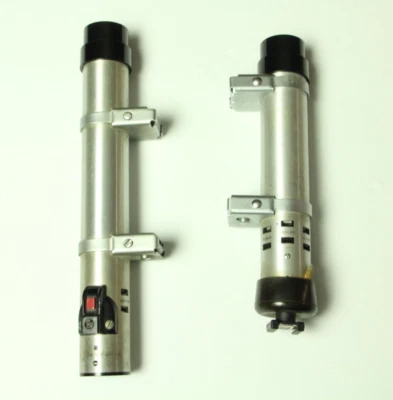 2 Vintage Graflex Flash Handle Battery Case Star Wars Lightsaber Cosplay - Image 1 of 4