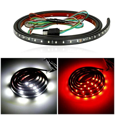 60" LED Strip Tailgate Light Bar Reverse Brake Signal For Chevy Ford Dodge Truck - Изображение 1 из 4