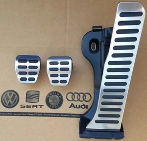 original VW Golf 5 6 GTI Pedale Pedalset Pedalkappen pedal cover pads caps GTD - Bild 1 von 2