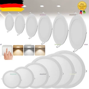 Faretto LED da incasso 3-24 W dimmerabile pannello piatto faretto plafoniera faretto - Foto 1 di 13