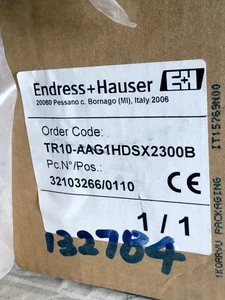 Endress+Hauser TR10-AAG1HDSX2300B RTD Temperature Sensor  TMT180-A21 | 0-100°| - Picture 1 of 9