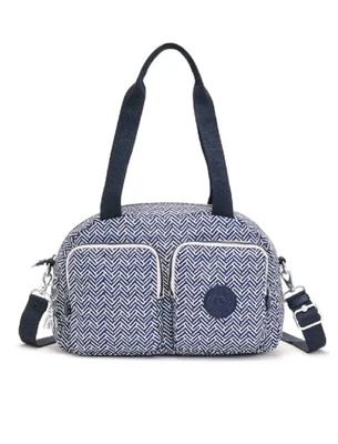 Kipling Cool Defea Urban Chevron Schultertasche UVP 92£ - Bild 1 von 4