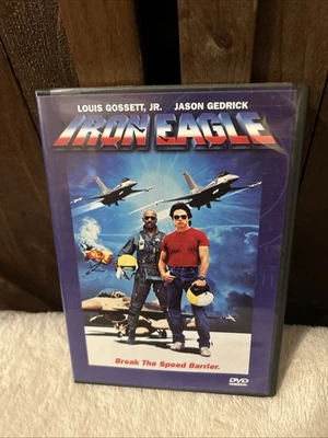 Iron Eagle, 1986 DVD (Full Screen) Louis Gossett, Jr. & Jason Gedrick ~UNVIEWED Foto 1 de 4
