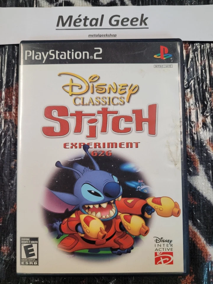 Stitch Experiment 626 Ps2 CIB EN/FR Tested Free Shipping in Canada !! - Image 1 of 4