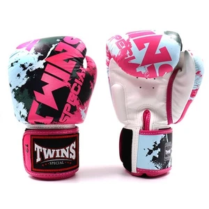 Twins Special Pink Candy Muay Thai Boxing Gloves FBGVL3-61 - Picture 1 of 2