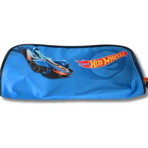 Hot Wheels Mäppchen blau mit Rennwagen-Motiv, ca. 21 cm - Bild 1 von 5