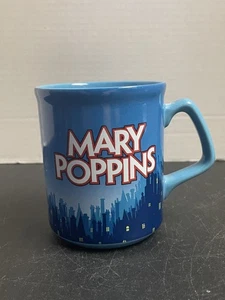 Mary Poppins Disney 2018 Movie Tea Coffee Blue Cup CO100 - Picture 1 of 6