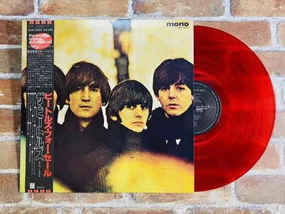 BEATLES FOR SALE EAS-70133 JAPAN Limited Original MONO RED WAX w/OBI Ex DDP - Image 1 of 4
