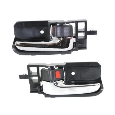 Par de manijas de puerta interiores para conductor y pasajero para Scion xA 2004 2005 2006 Foto 1 de 4