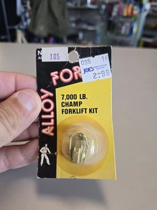 7,000 LB CHAMP FORKLIFT KIT Vintage Alloy Forms N-105 Unpainted kit N Scale - Picture 1 of 3