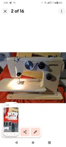 EMPISAL SEWING MACHINE, RARE, VINTAGE, SUPER STAR MARK 2, QUILTING PATTERN STICH - Picture 1 of 4